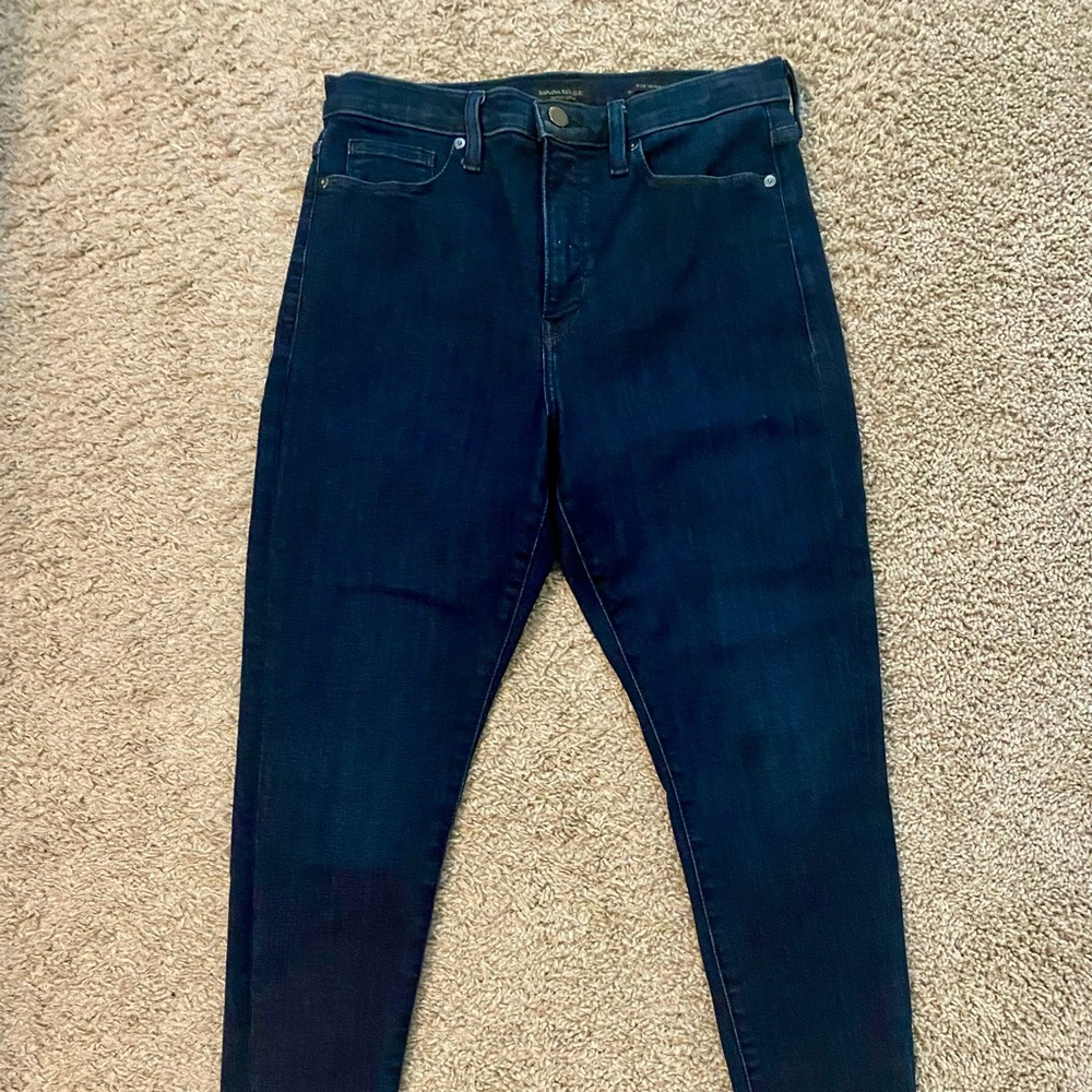 🍀2/$22 Banana Republic Indigo Hi-Rise Jeans